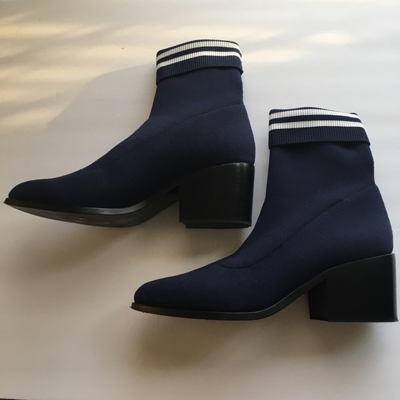 Opening Ceremony Shoes - Navy Boot - opening Ceremony